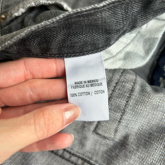 Lucky Brand 361 Vintage Straight Jeans Black/Gray Size 33x32 - Picture 8 of 9